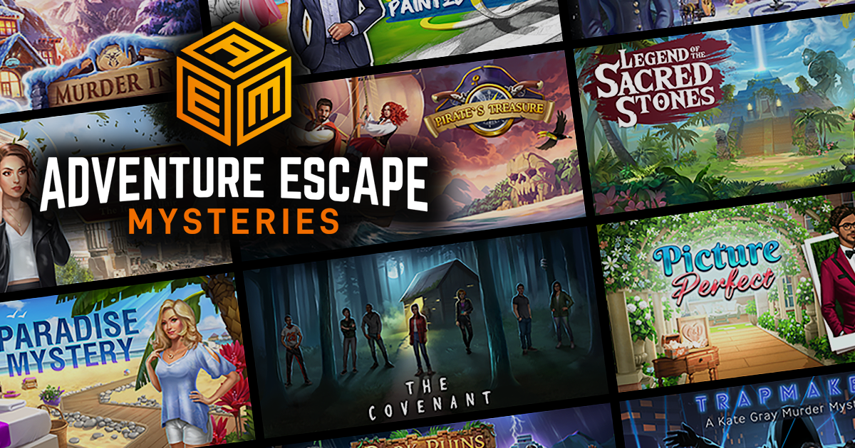 Pemain sedang menyelesaikan puzzle di Adventure Escape Mysteries dengan grafis menarik