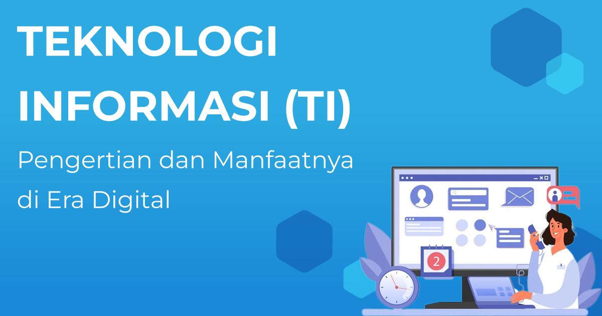 Infrastruktur teknologi informasi modern dengan server, komputer, dan jaringan digital