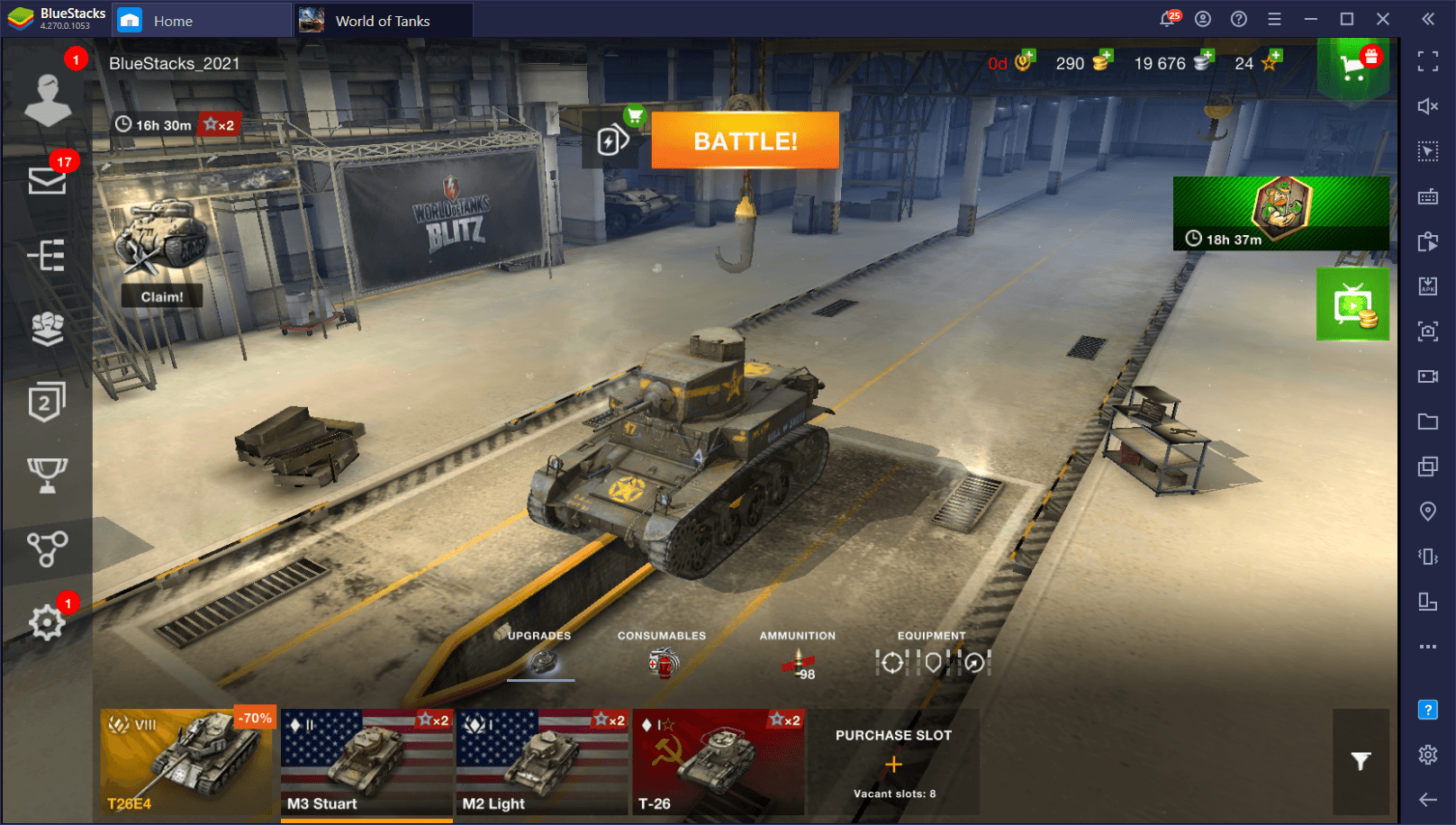 World of Tanks Blitz Battle Tank Action Tank perang dalam pertempuran World of Tanks Blitz dengan strategi tim yang intens