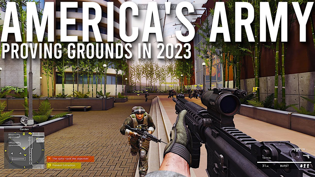 Gameplay America’s Army Proving Grounds Tangkapan layar pertempuran America’s Army: Proving Grounds
