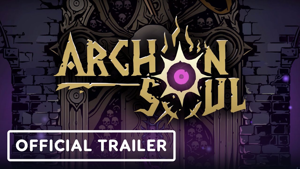 Dunia fantasi Archon Soul Prologue dengan pegunungan, kota, dan karakter RPG