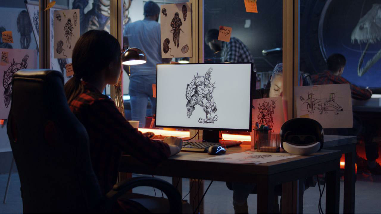 Evolusi Grafis Game Modern 2026 Perbandingan grafis game retro dan grafis game modern dengan visual realistis 3D