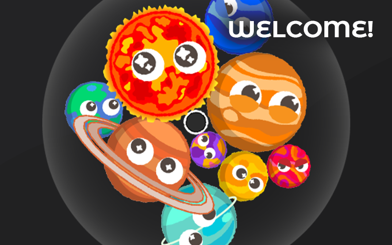 Karakter utama Sputnika Game dengan kostum futuristik dan efek grafis menawan
