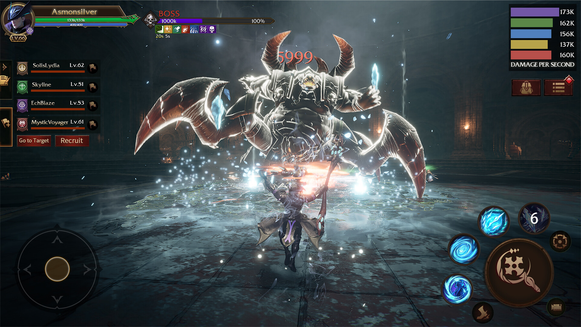 Pertarungan epik karakter RPG melawan naga di The Dragon Odyssey Steam