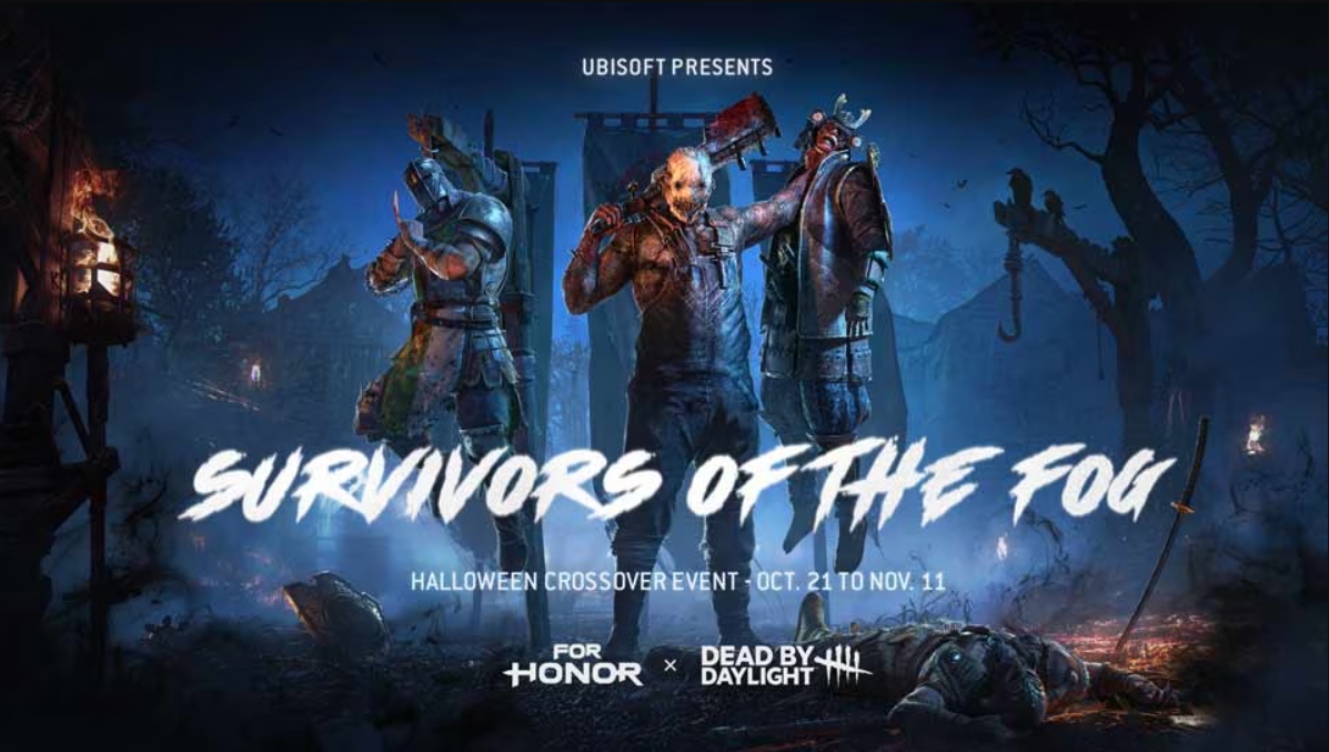 Karakter Survivor sedang melakukan looping di sekitar pallet melawan Killer Dead by Daylight