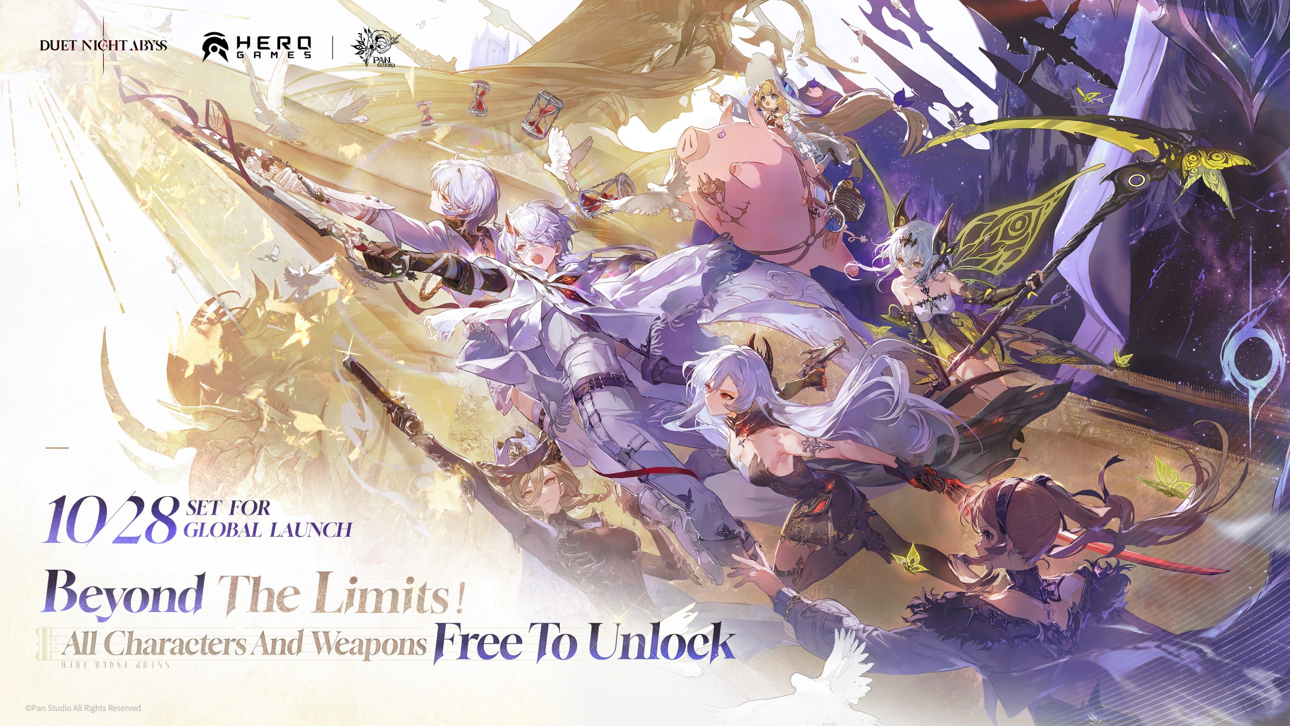Duet Night Abyss Karakter Utama Karakter utama Duet Night Abyss RPG strategi