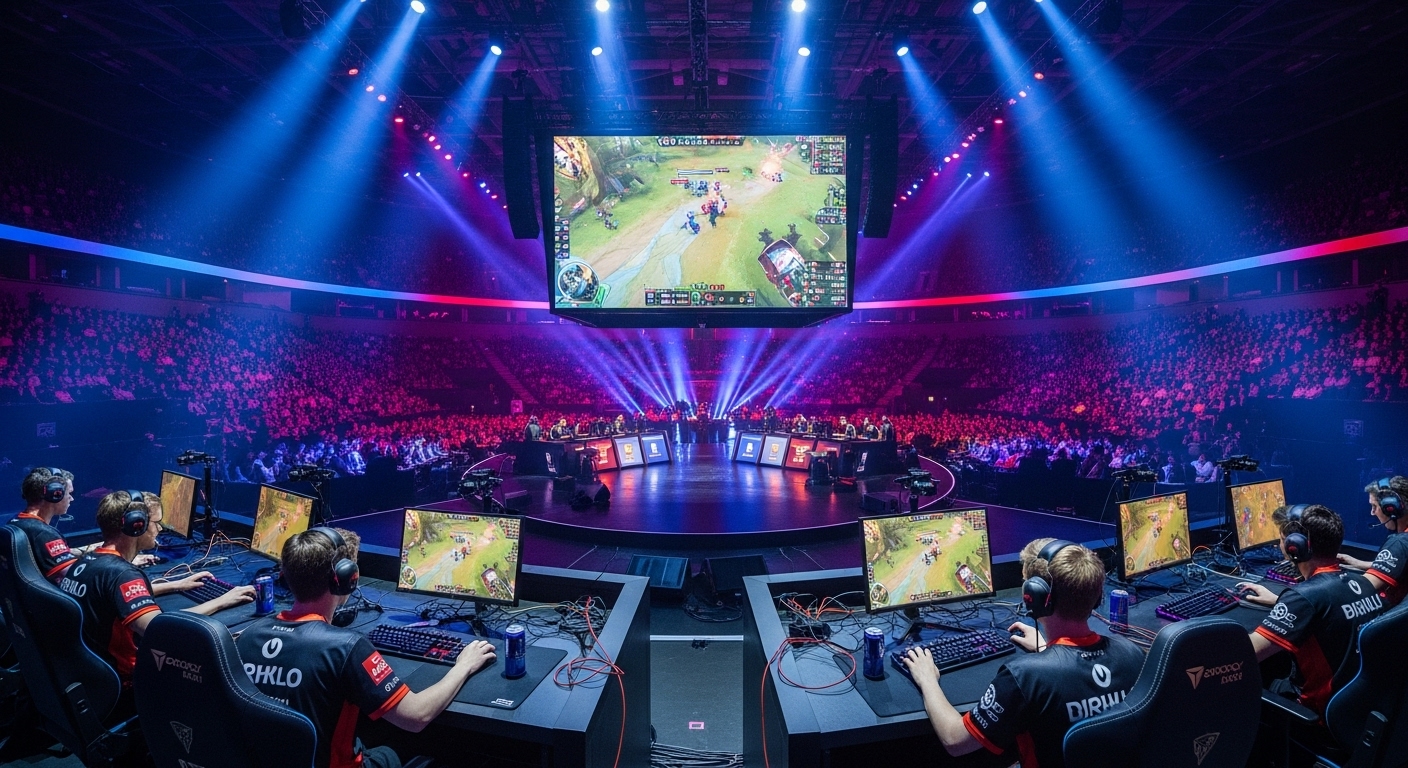 Transformasi panggung turnamen esports dunia dari masa ke masa