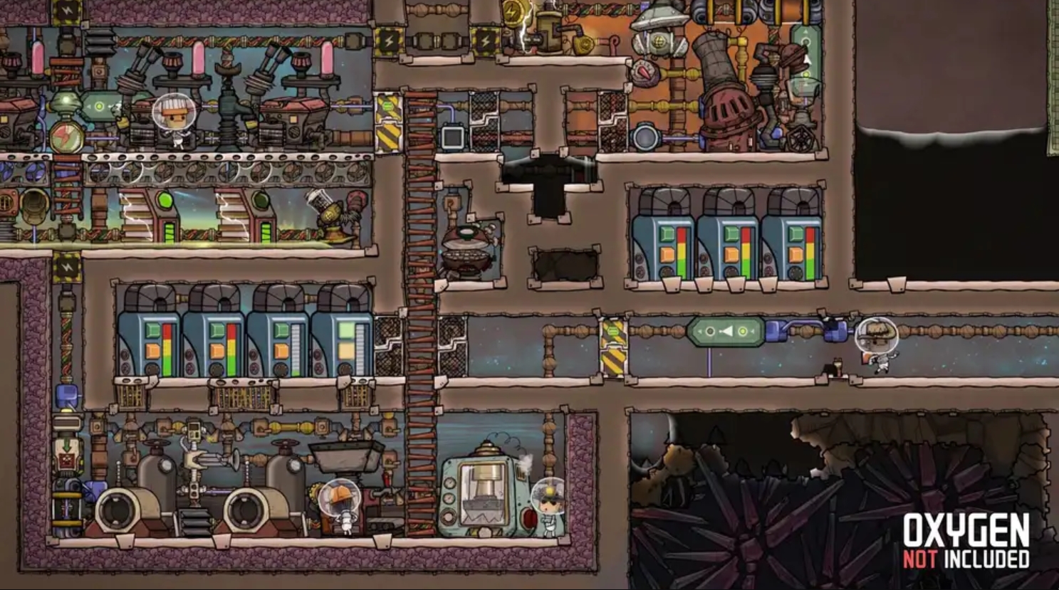 Oxygen Not Included Koloni Survival Luar Angkasa Gameplay Oxygen Not Included dengan koloni bawah tanah dan sistem oksigen