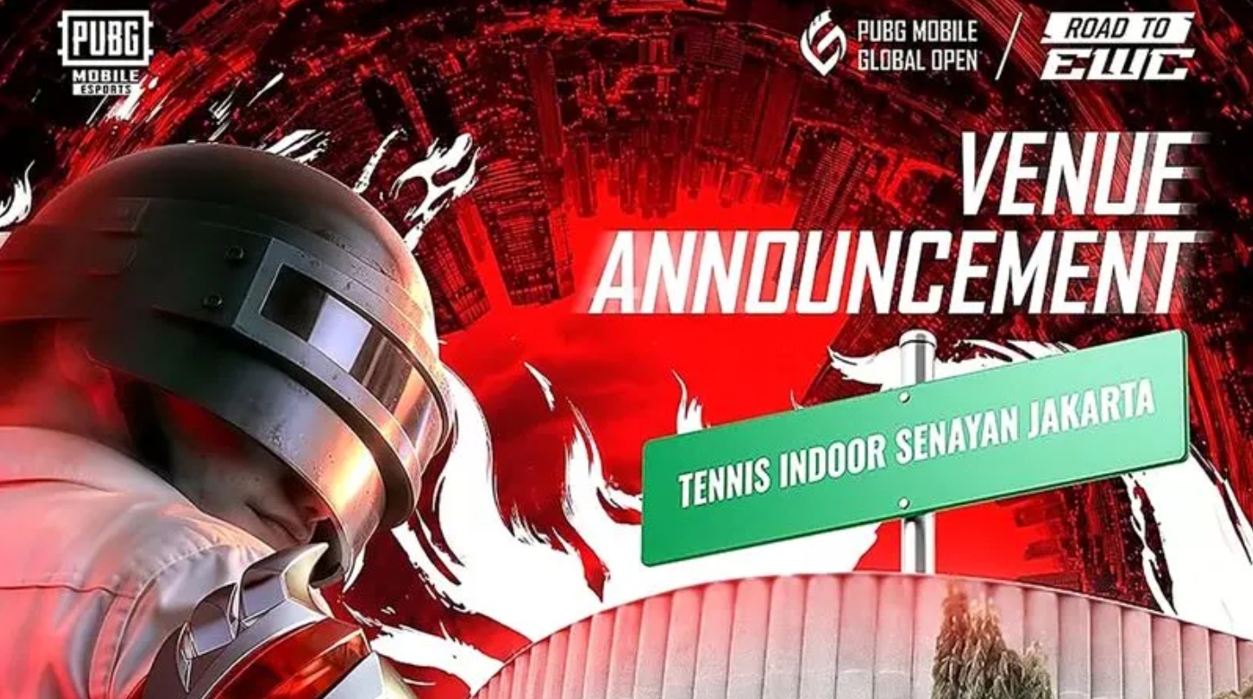 Ilustrasi turnamen esports dengan pemain profesional bertanding di panggung kompetisi gaming modern