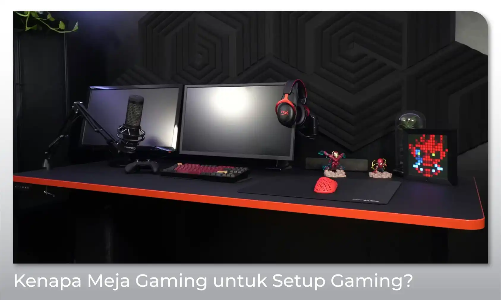 Aksesoris Gaming Terbaru 2026 untuk Setup Gamer Modern Aksesoris gaming terbaru 2026 dengan keyboard mouse headset dan perangkat gaming modern