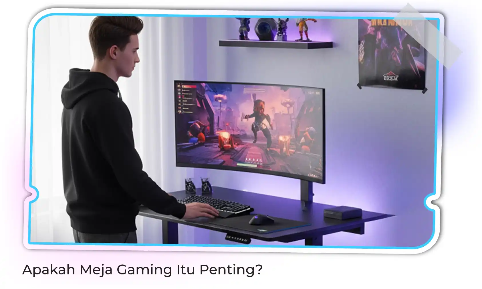 Aksesoris Gaming Terbaik untuk Setup Gaming Modern Aksesoris gaming terbaik seperti keyboard mouse headset gaming untuk setup bermain modern