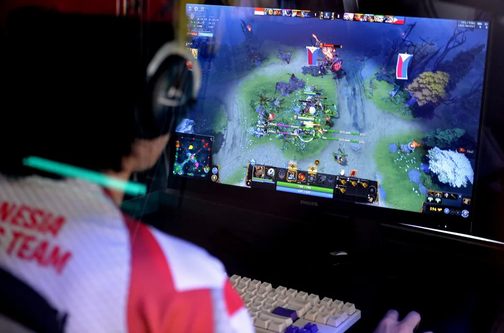 Teknologi dan game modern dengan perangkat gaming masa kini